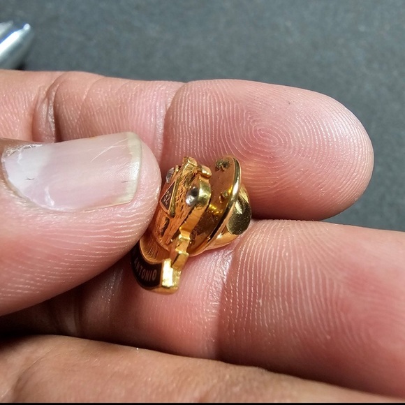 Vtg Scottish Rite San Antonio Texas Eagle 32nd Degree Masonic Member Lapel Pin - Picture 2 of 4